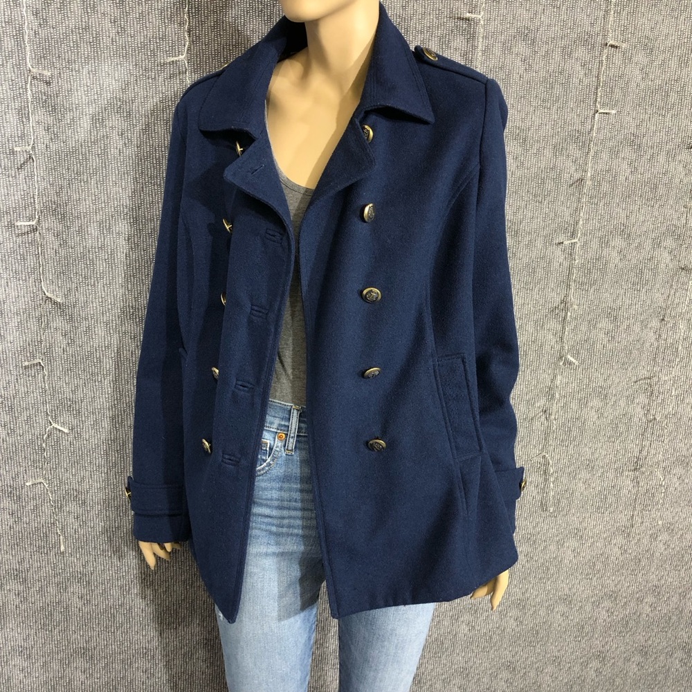 CAbi Wool blend Pea Coat - Picture 13 of 13